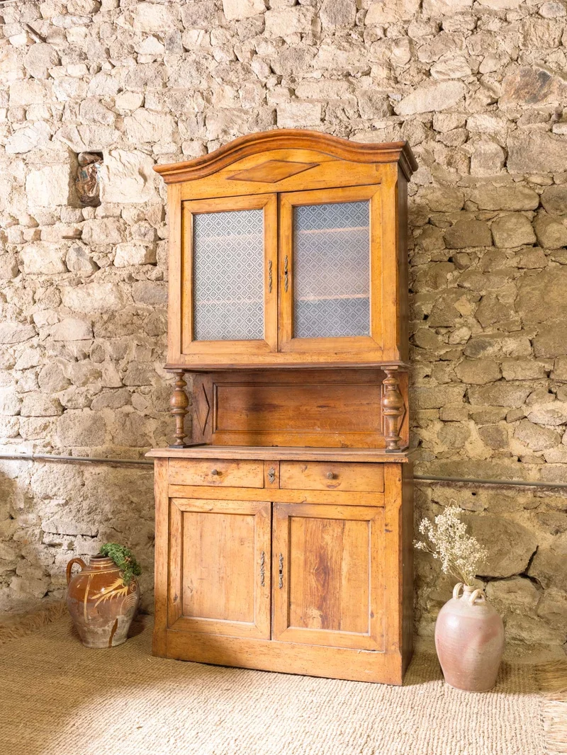Gilbert, le buffet à deux corps en bois N°1860