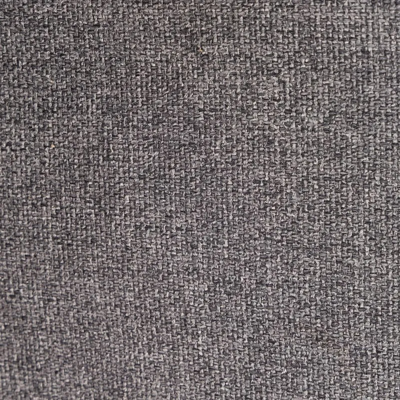 Chaise snack tissu gris foncé