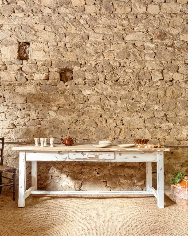 Romy, la table à manger en chêne N°1541