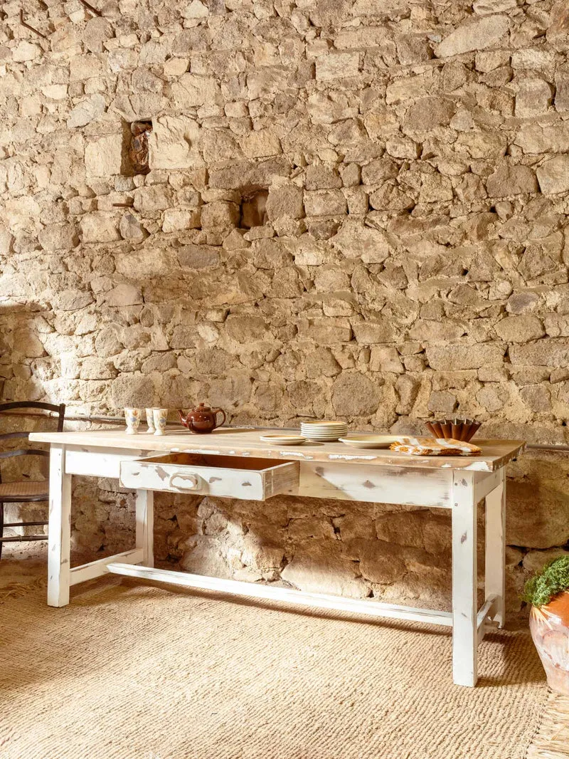 Romy, la table à manger en chêne N°1541
