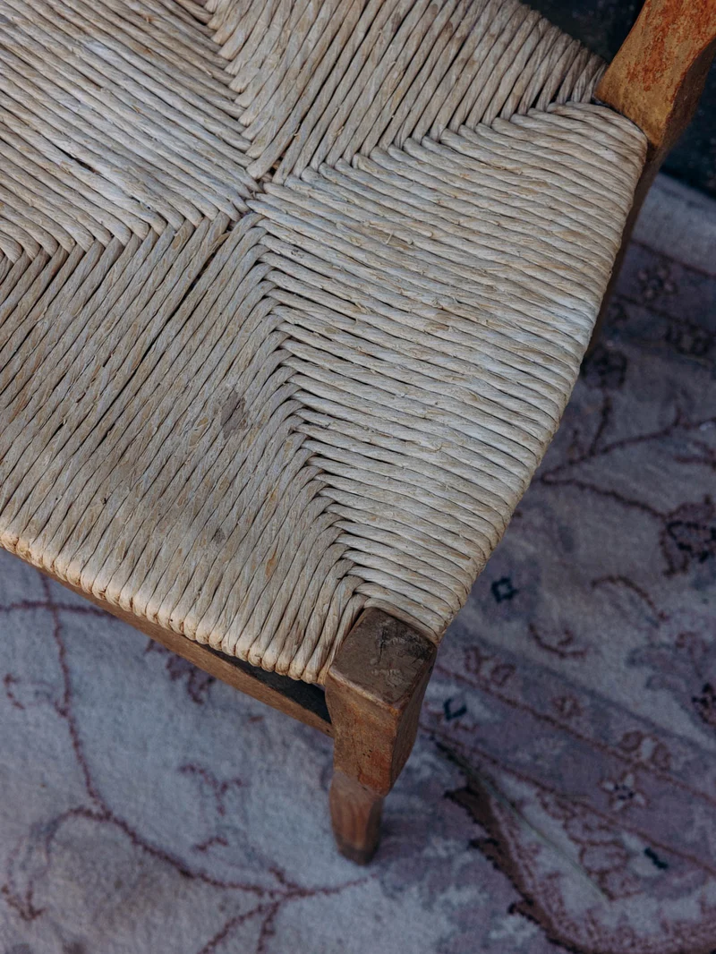 Marcus, le fauteuil pour enfant en paille de cannage N°343