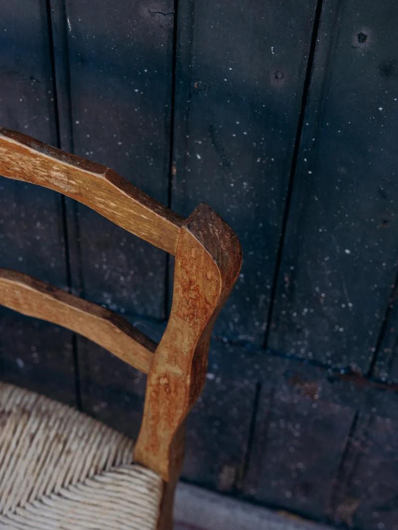 Marcus, le fauteuil pour enfant en paille de cannage N°343