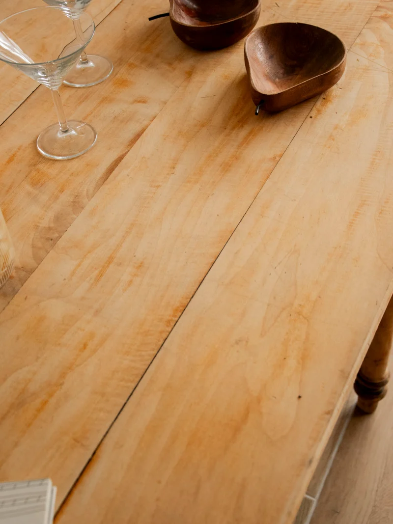 Romy, la table à manger de ferme rustique N°1489