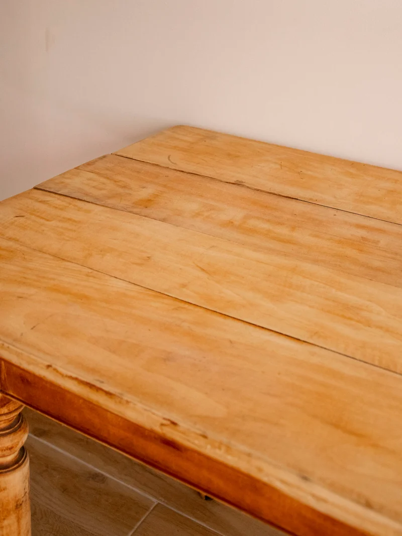 Romy, la table à manger de ferme rustique N°1489