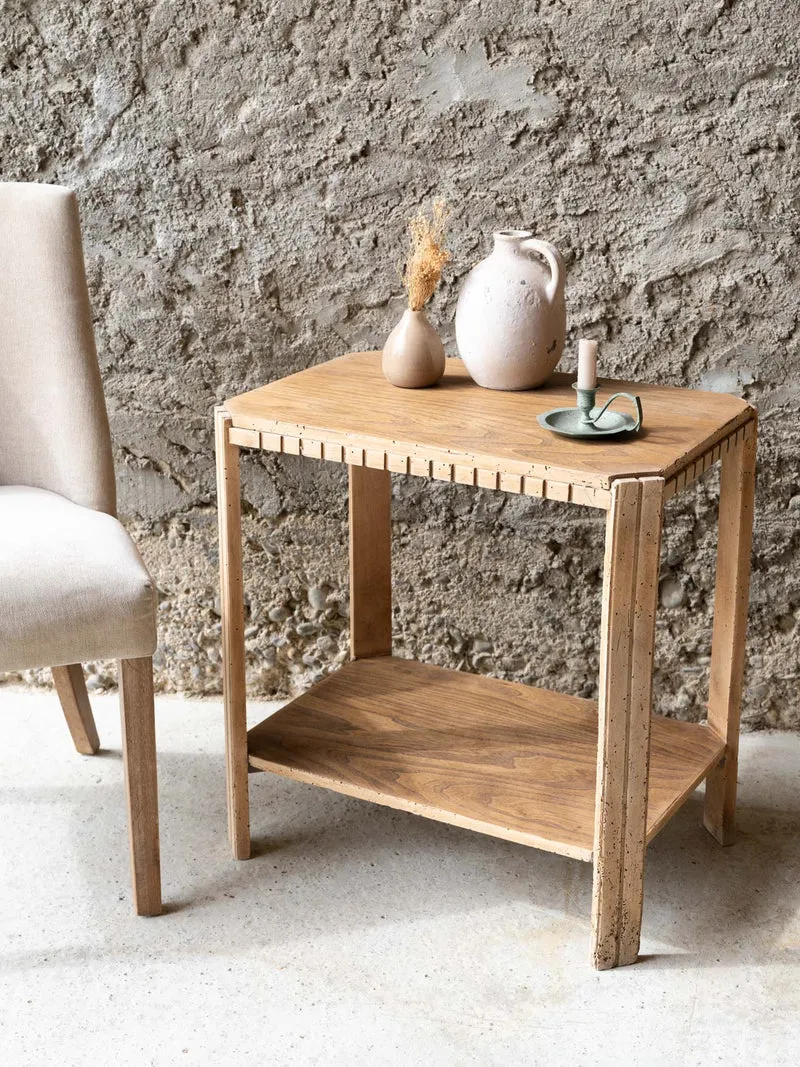 Francine, la table d'appoint en chêne N°1574