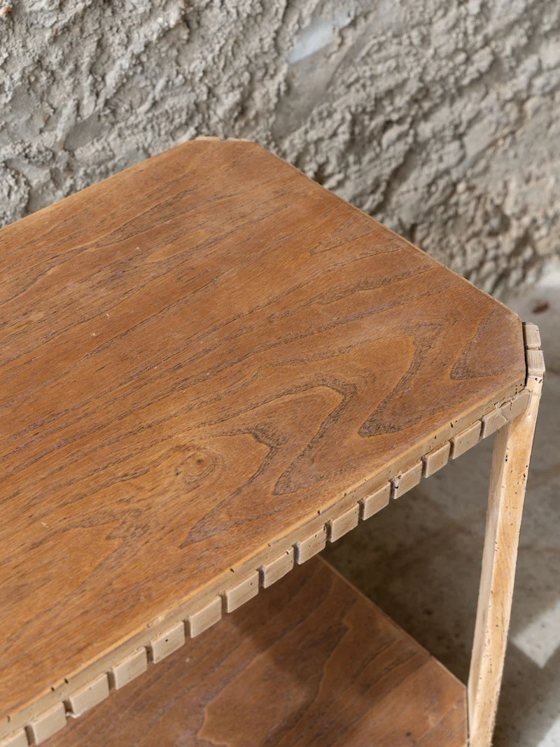 Francine, la table d'appoint en chêne N°1574
