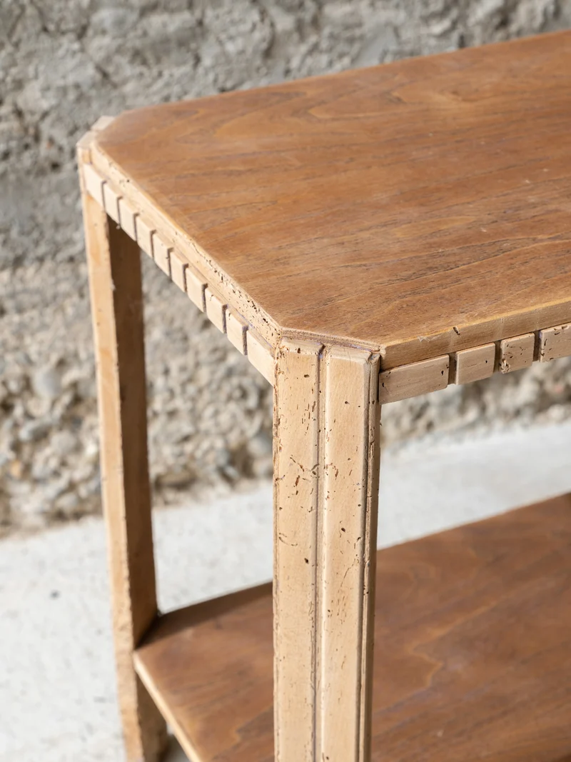 Francine, la table d'appoint en chêne N°1574