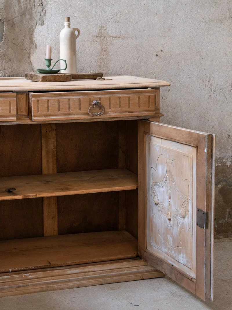 Gilbert, le buffet ancien en sapin N°1874