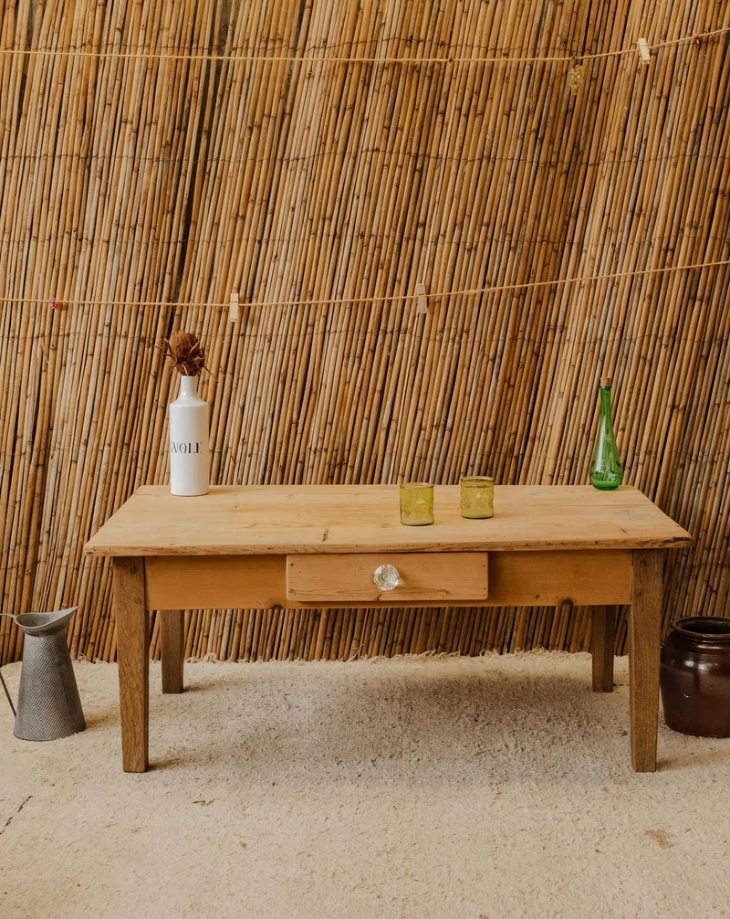 Léonie, la table basse en bois N°1168