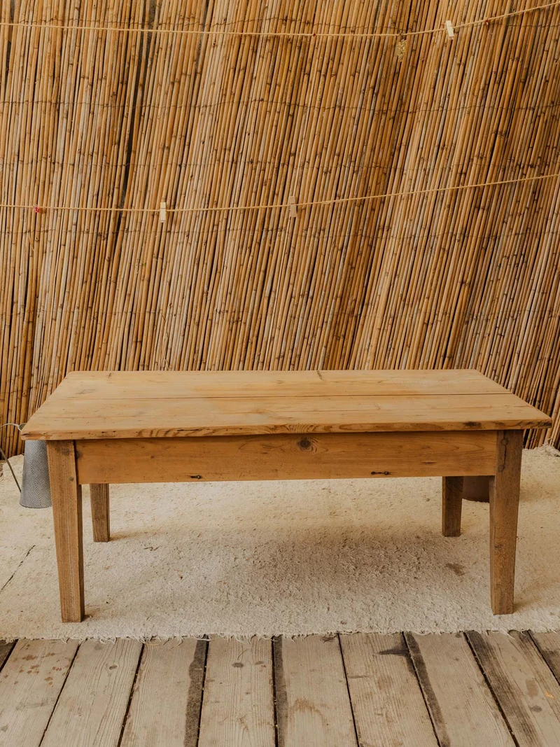 Léonie, la table basse en bois N°1168