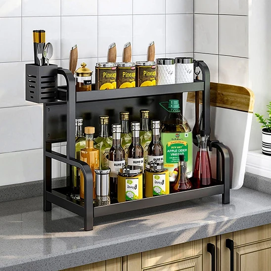 ETAGERE CUISINE | OptiComptoir™ - 2 Niveaux