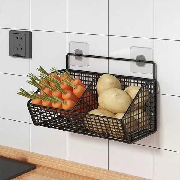 Paniers Muraux | FruitsClear™ - 2 Paniers
