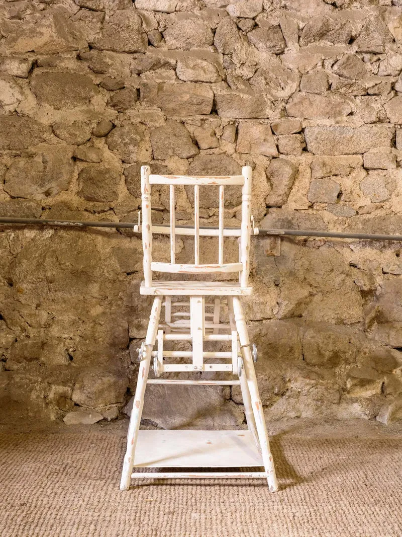 Ernestine, la chaise pour enfant en bois blanc N°1343