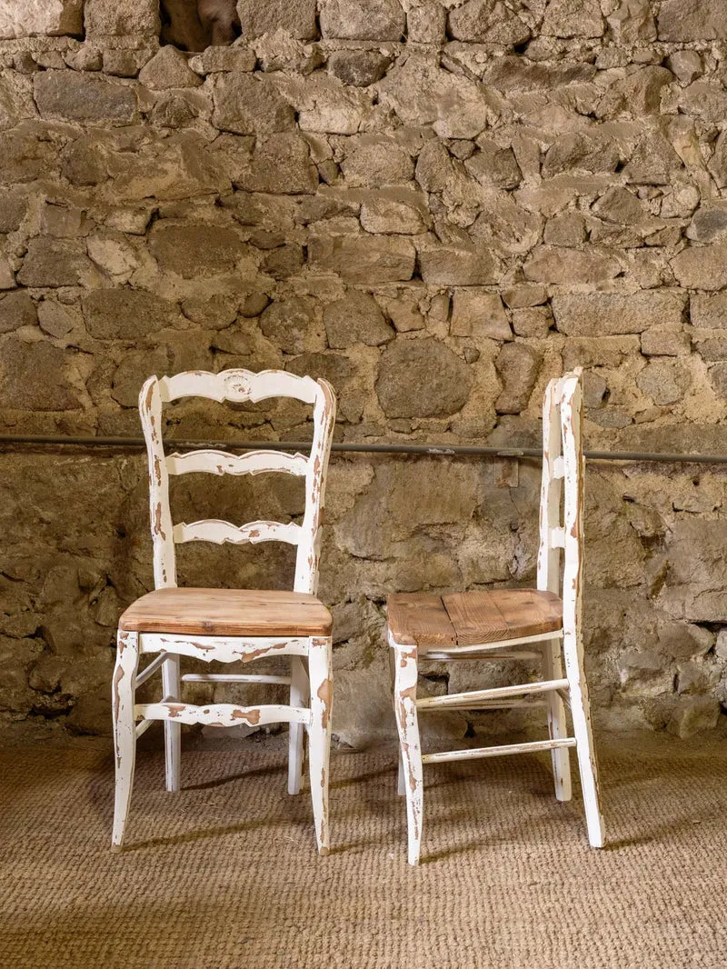 Claude, la paire de chaises en bois N°1621