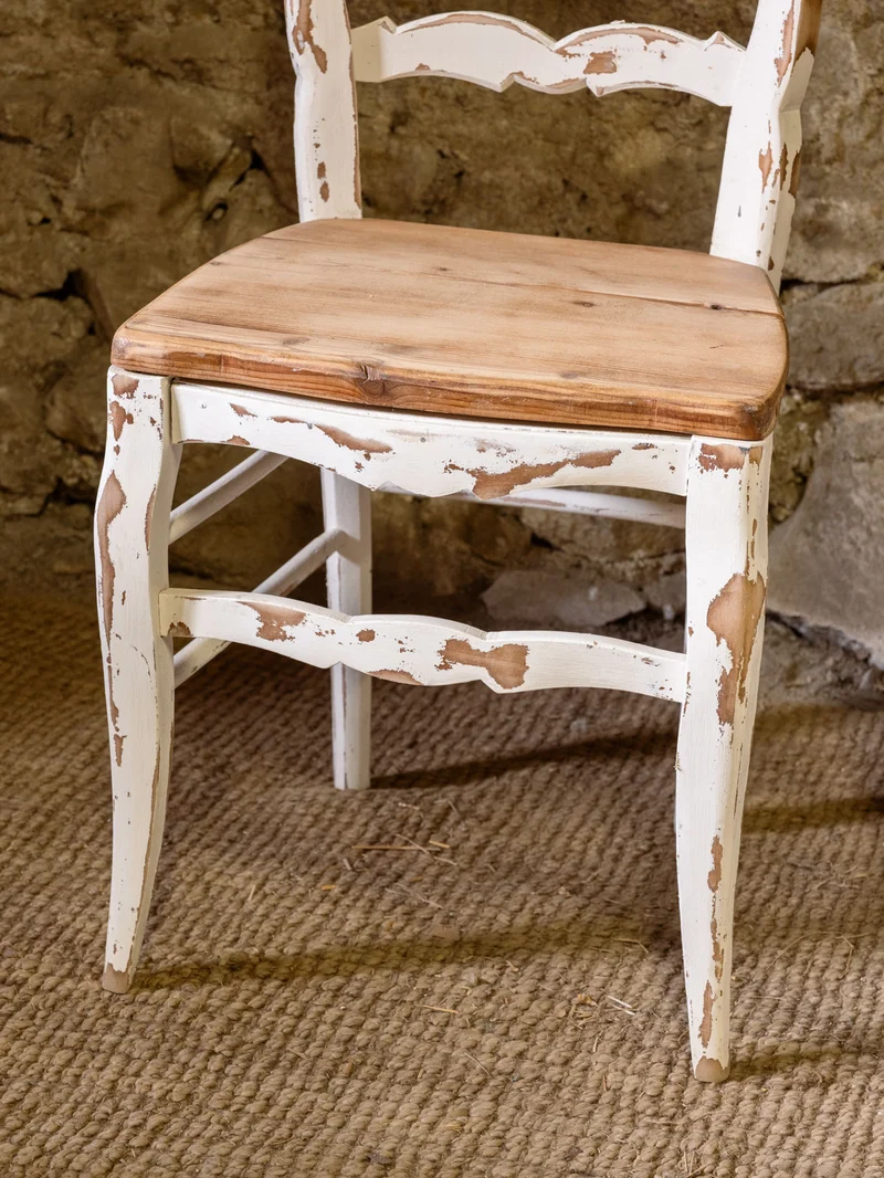 Claude, la paire de chaises en bois N°1621