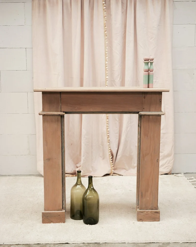 Hippolyte, le manteau de cheminée en bois N°23