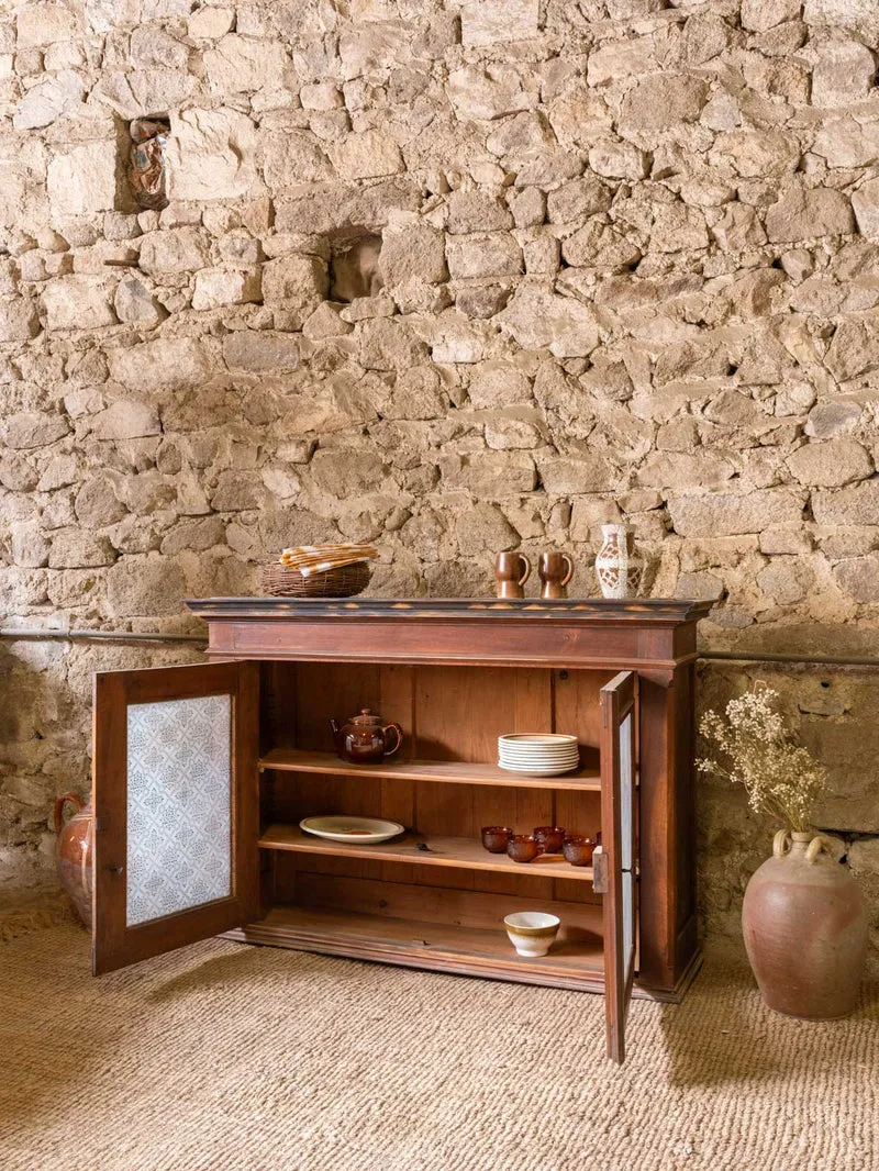 Gilbert, le buffet vitré en bois N°1889