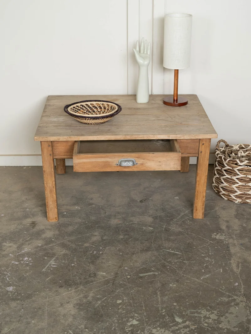 Léonie, la table basse de campagne en bois N°1169
