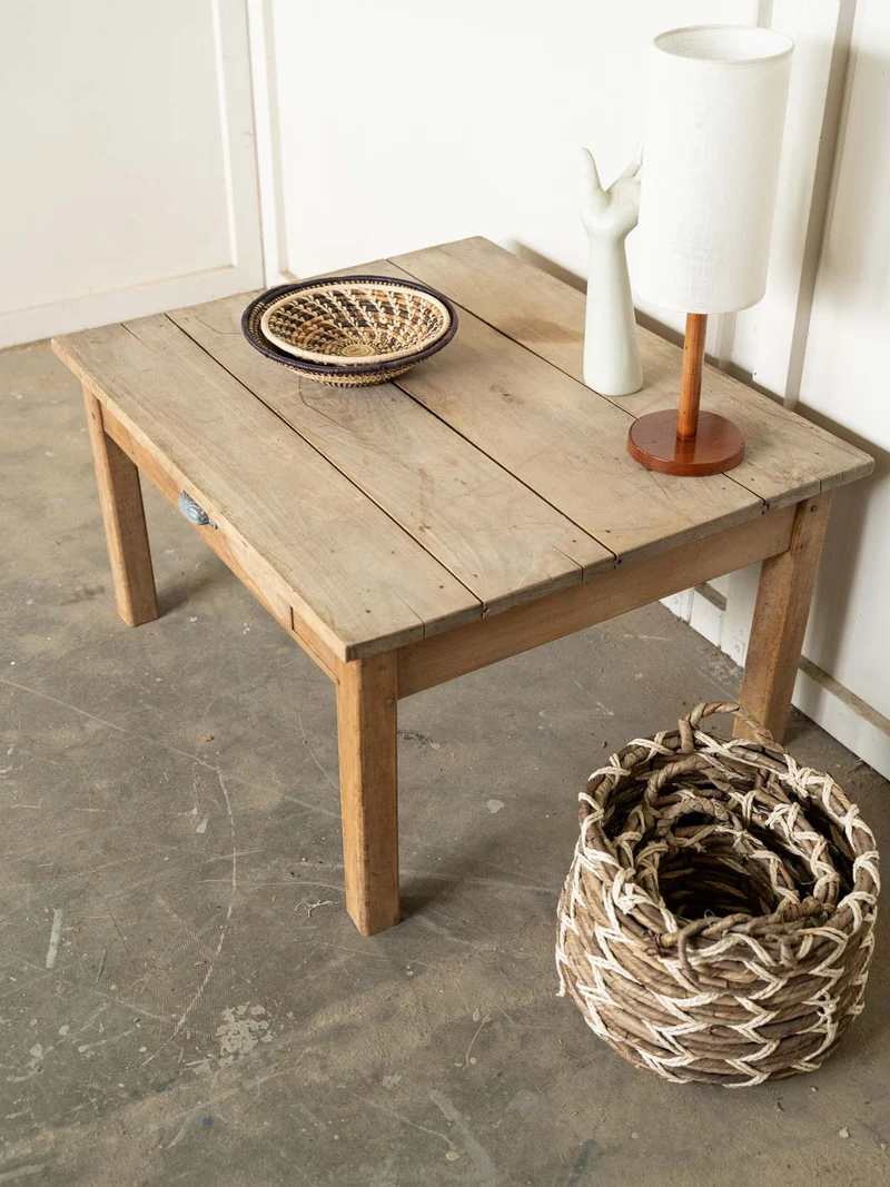 Léonie, la table basse de campagne en bois N°1169