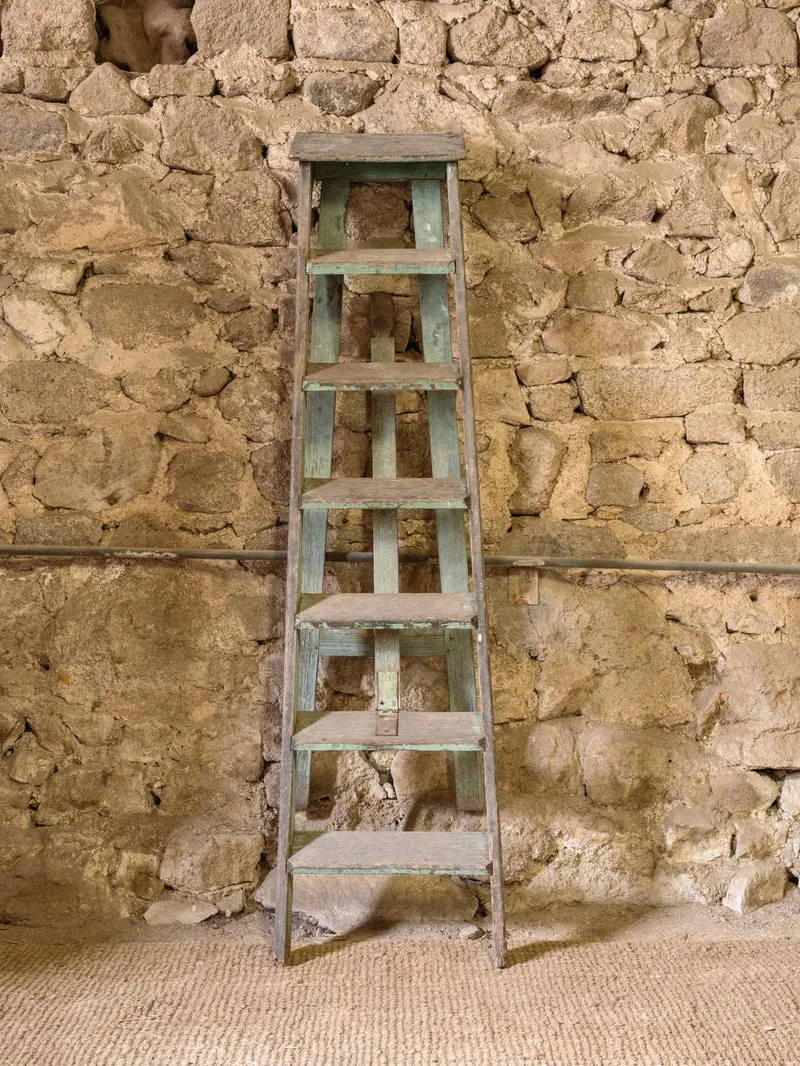 Denis, l'escabeau en bois vert N°56