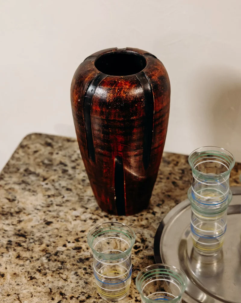 Edmond, le vase sculptural en céramique N°217