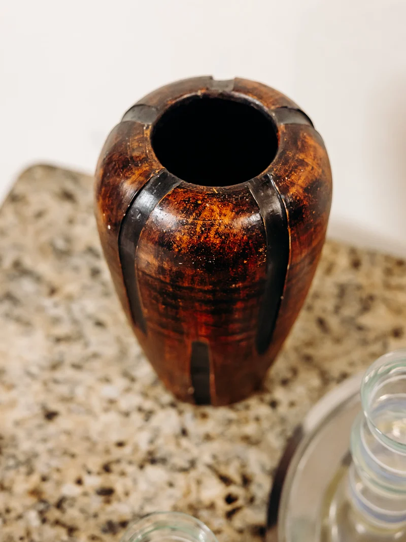 Edmond, le vase sculptural en céramique N°217