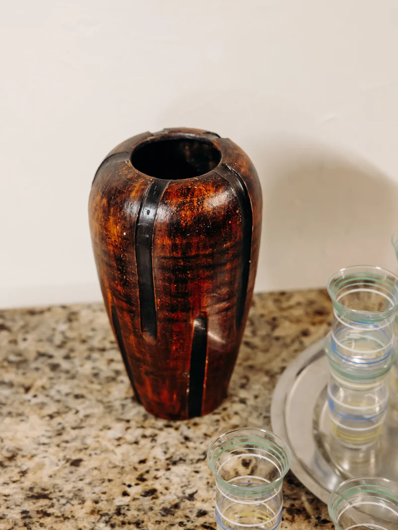 Edmond, le vase sculptural en céramique N°217