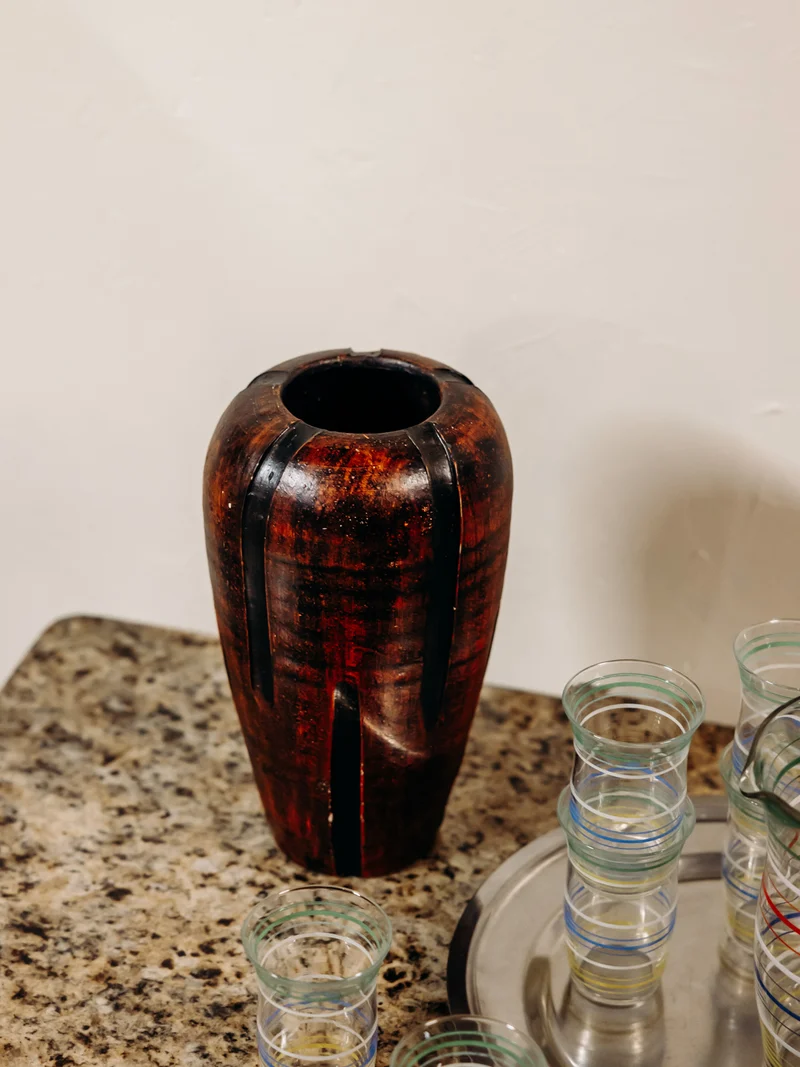 Edmond, le vase sculptural en céramique N°217