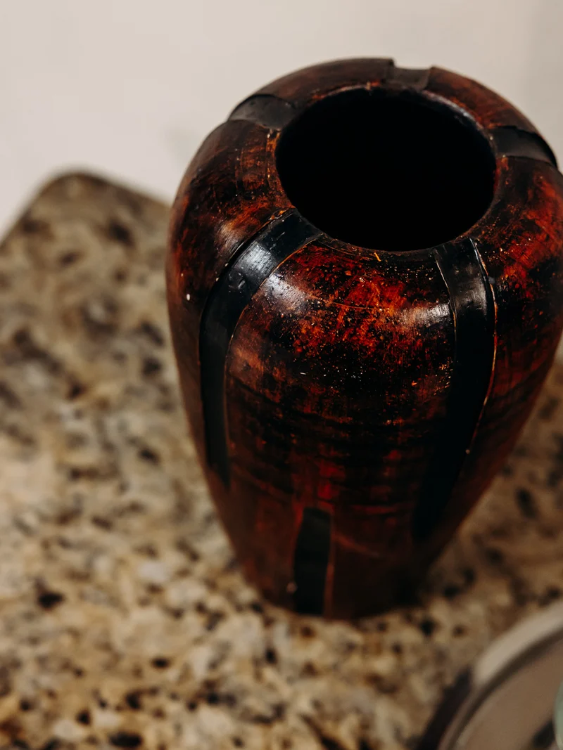 Edmond, le vase sculptural en céramique N°217