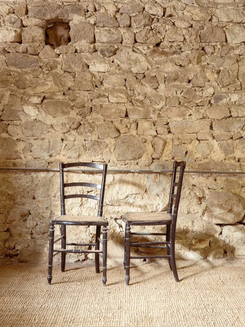 Claude, le lot de 5 chaises en bois N°1620