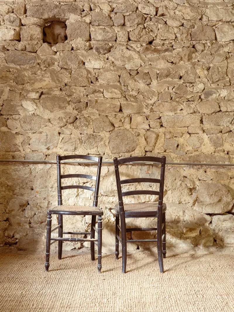Claude, le lot de 5 chaises en bois N°1620