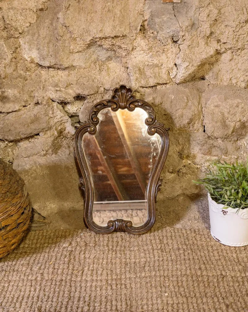 Georges, le petit miroir en bois N°1456