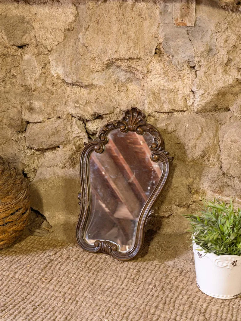 Georges, le petit miroir en bois N°1456