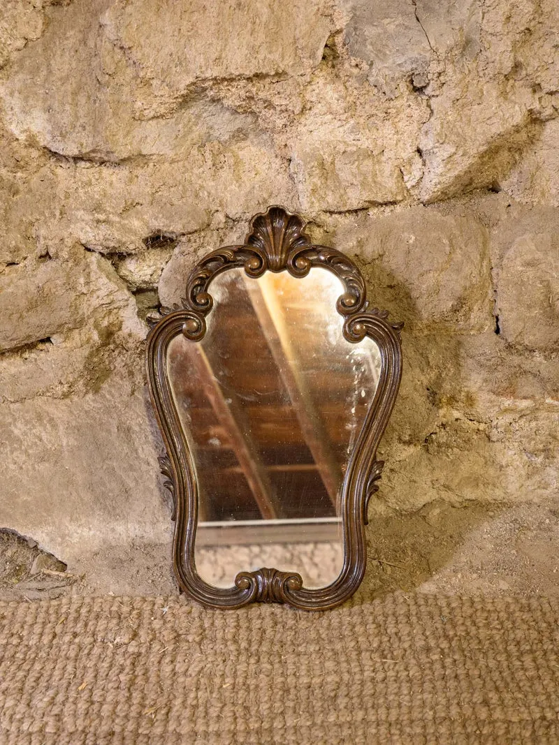 Georges, le petit miroir en bois N°1456