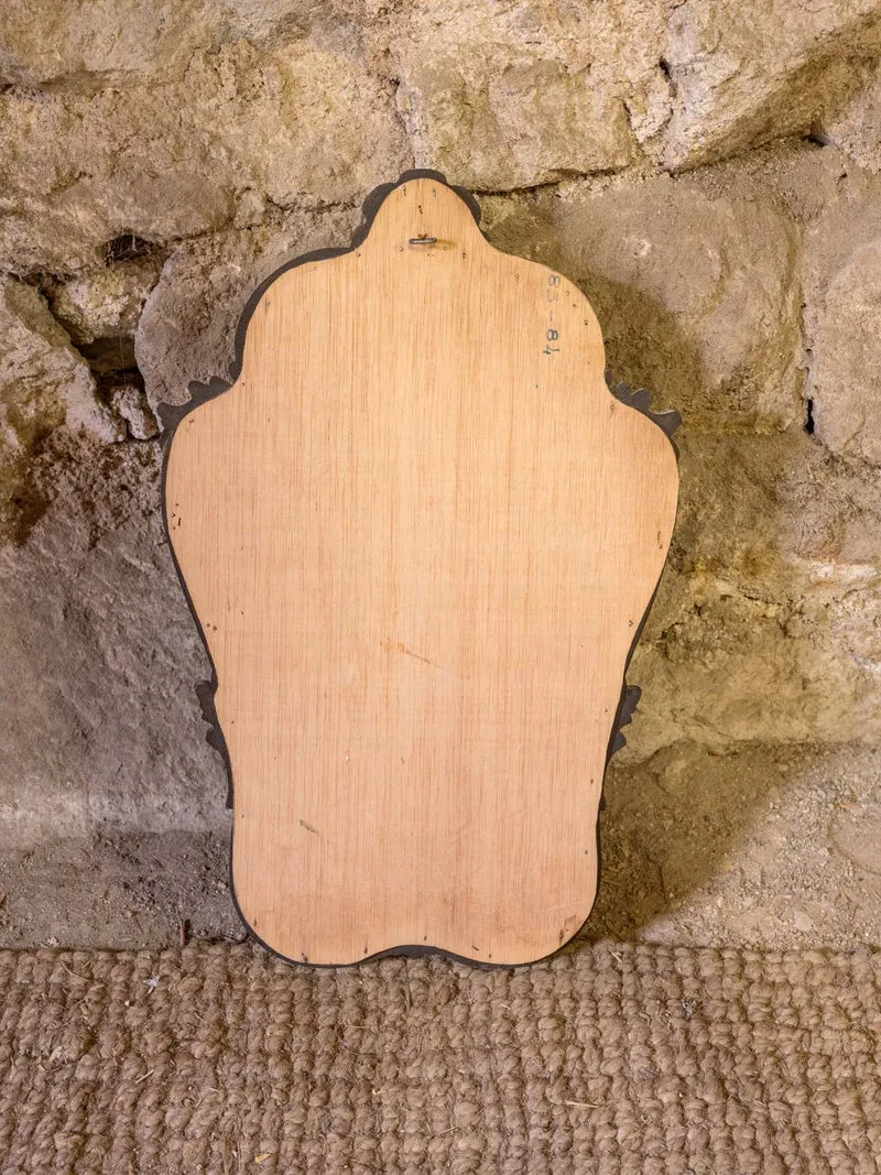 Georges, le petit miroir en bois N°1456