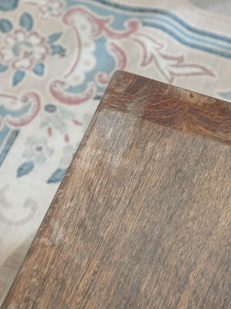 Léonie, la petite table basse rustique en bois N°1164