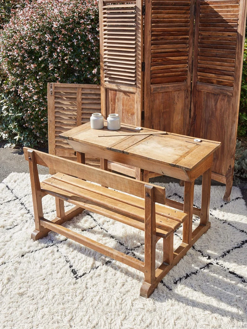 Edouard, le bureau d'écolier vintage N°1073
