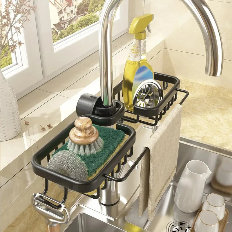 Porte Eponge Evier | Double-OptiEvier™