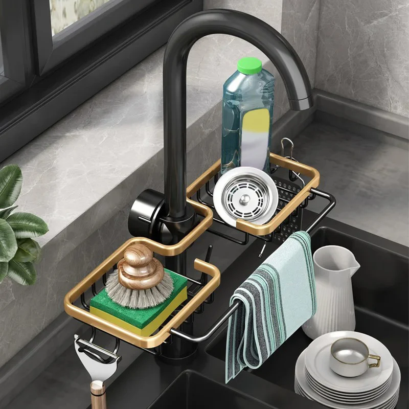 Porte Eponge Evier | Double-OptiEvier™