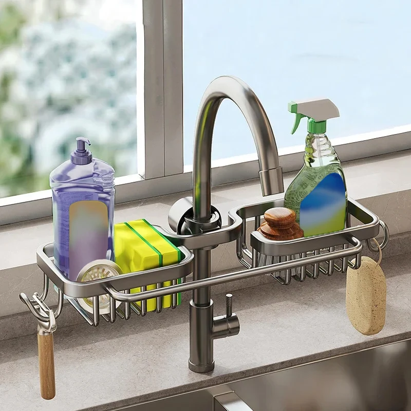 Porte Eponge Evier | Double-OptiEvier™