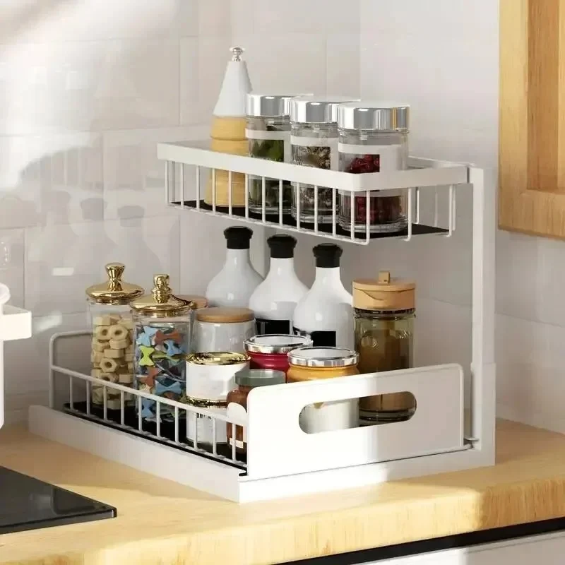Rangement Coulissant Cuisine | OrganizEasy™