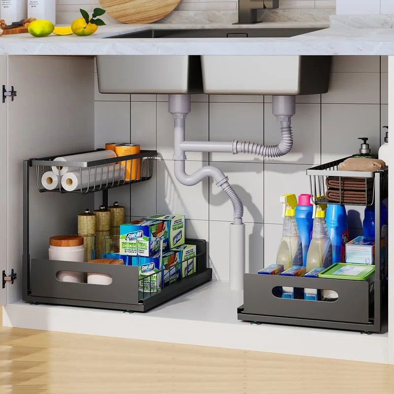 Rangement Coulissant Cuisine | OrganizEasy™