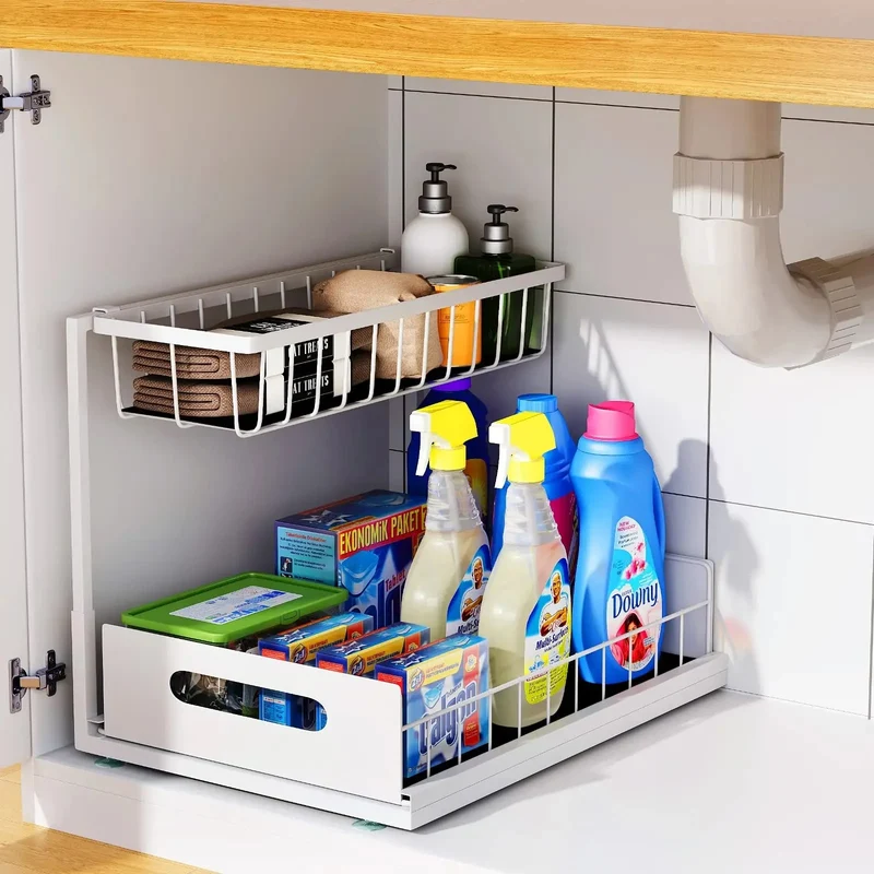 Rangement Coulissant Cuisine | OrganizEasy™
