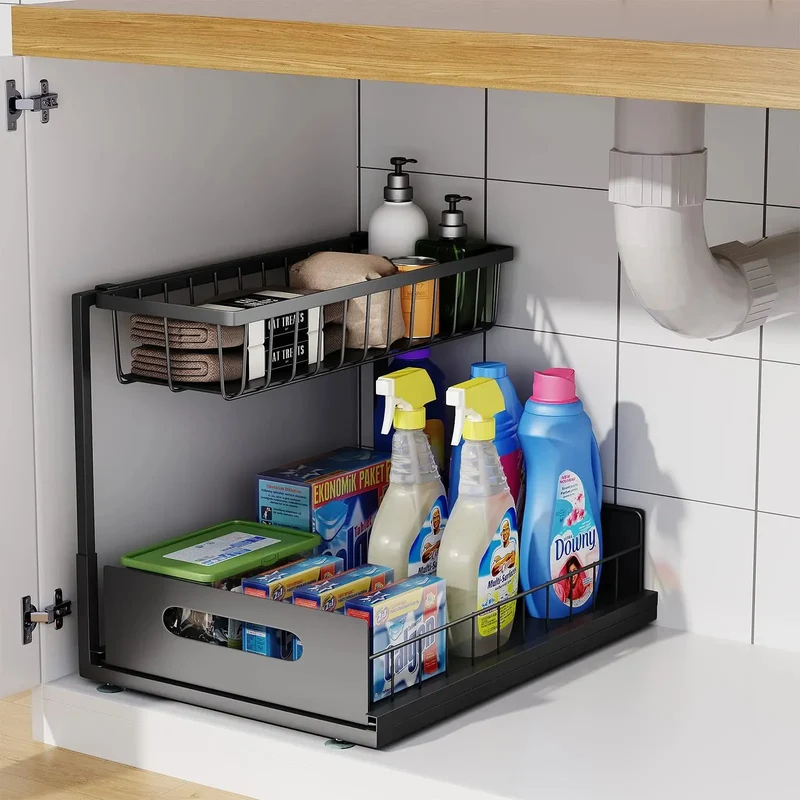 Rangement Coulissant Cuisine | OrganizEasy™