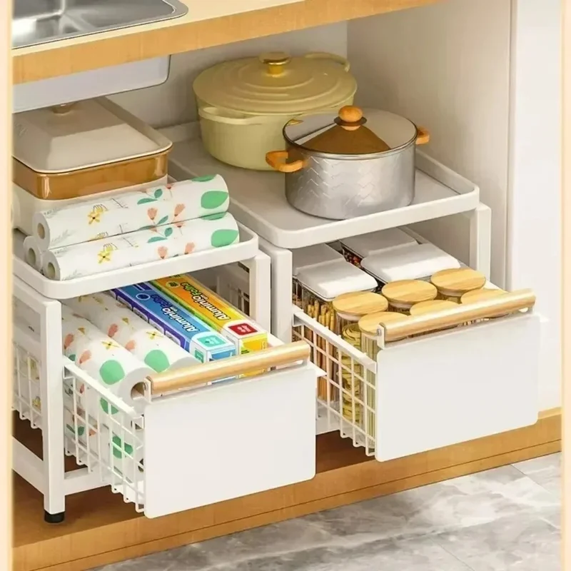 Coulissant Tiroir Cuisine | SmoothDesign™ - 1 Tiroir