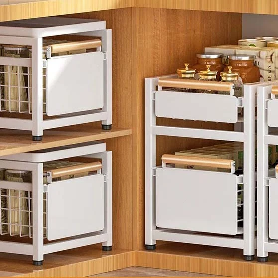 Coulissant Tiroir Cuisine | SmoothDesign™ - 1 Tiroir