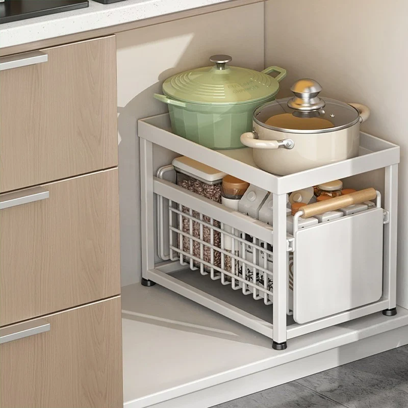 Coulissant Tiroir Cuisine | SmoothDesign™ - 1 Tiroir