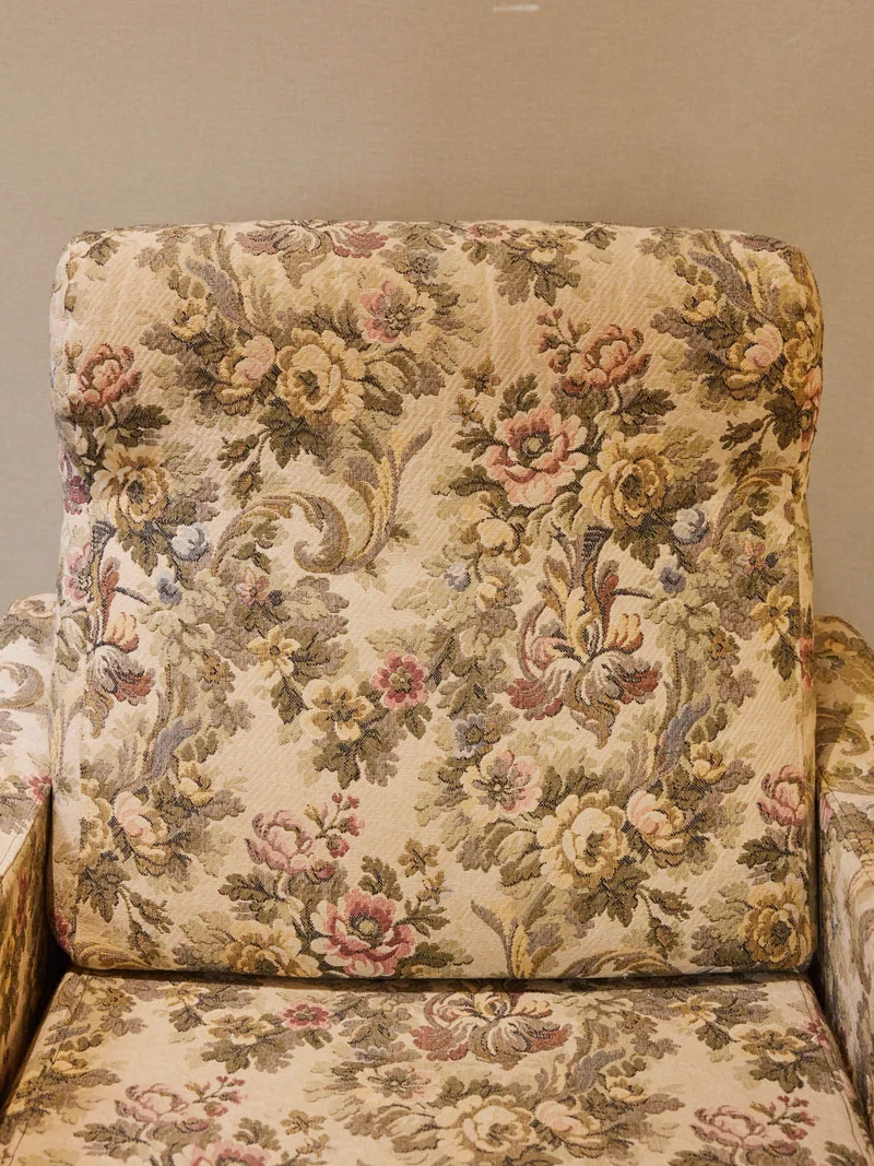 Ernest, le fauteuil campagne en tissu N°1599