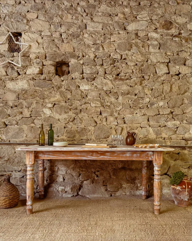 Romy, la table à manger en bois N°1540