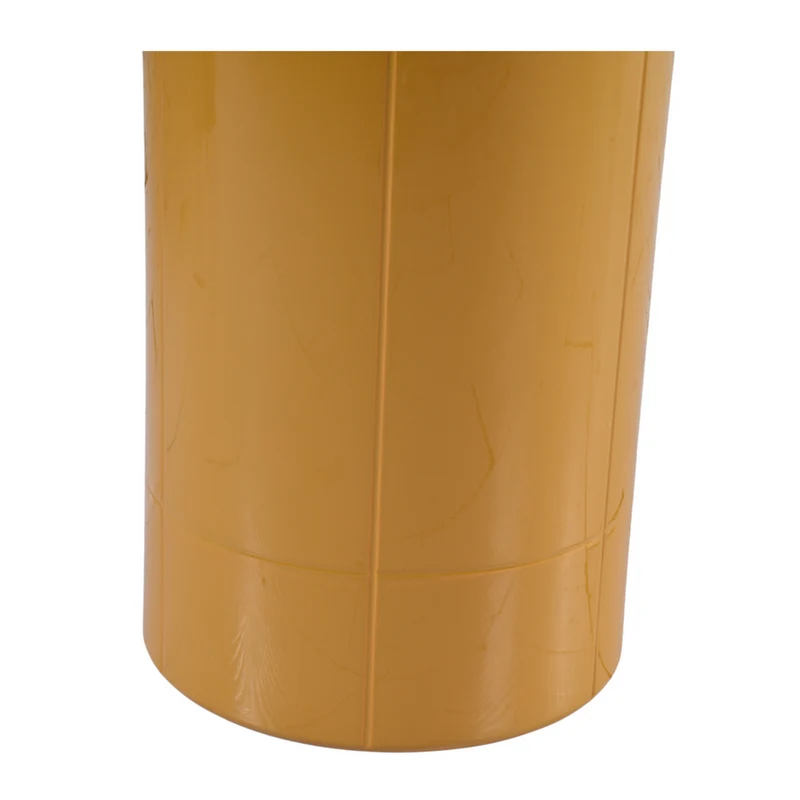 Table basse 50 cm en verre jaune